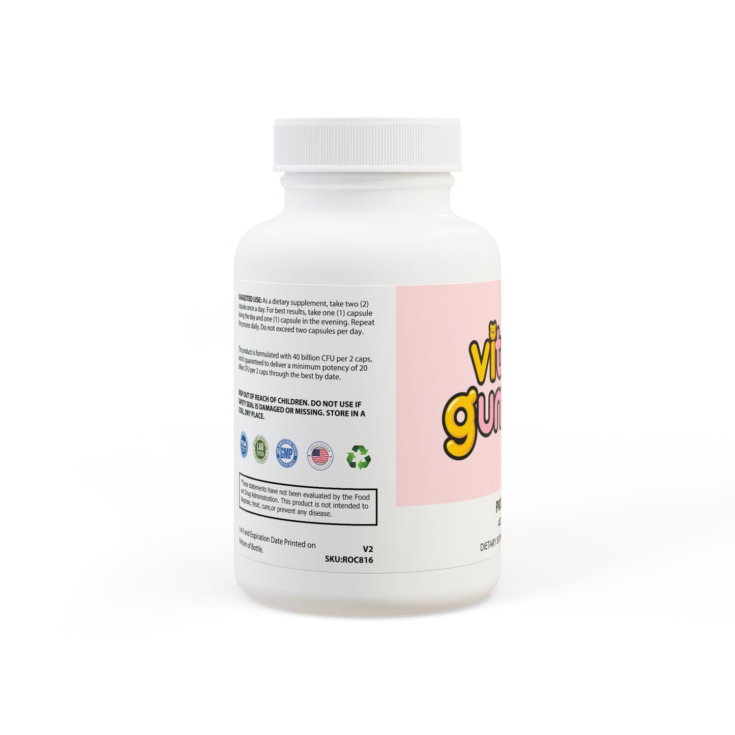 Vita Gummies-Online Probiotics Supplement (60 Capsules)