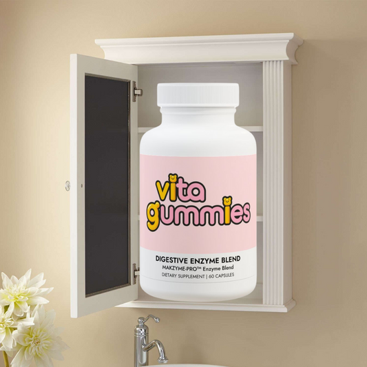 Vita Gummies-Online Digestive Enzyme Blend Supplement (60 Capsules)